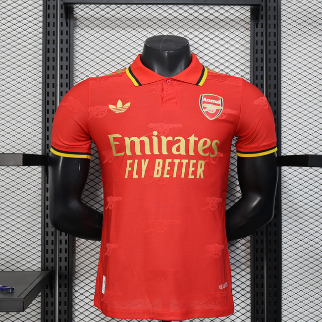 Player Version 2025-2026 Arsenal Red Special Edition Footbal Shirt Soccer Jersey