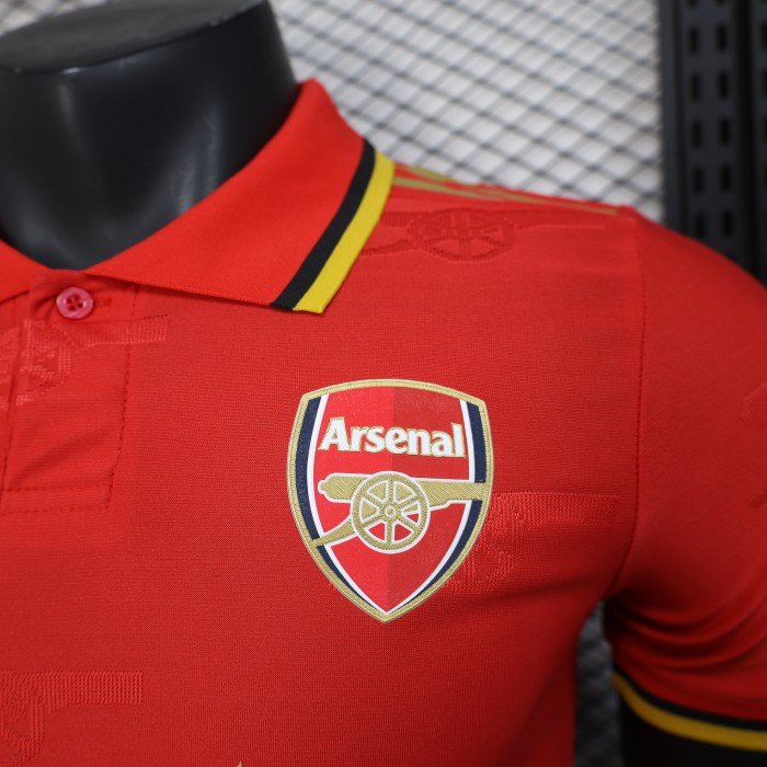 Player Version 2025-2026 Arsenal Red Special Edition Footbal Shirt Soccer Jersey