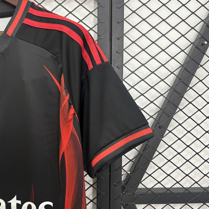 Fan Version 2025-2026 Benfica Black/Red Concept Edition Soccer Jersey Football Shirt