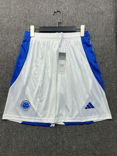 Fans Version 2025-2026 Cruzeiro Home Soccer Shorts Football Shorts