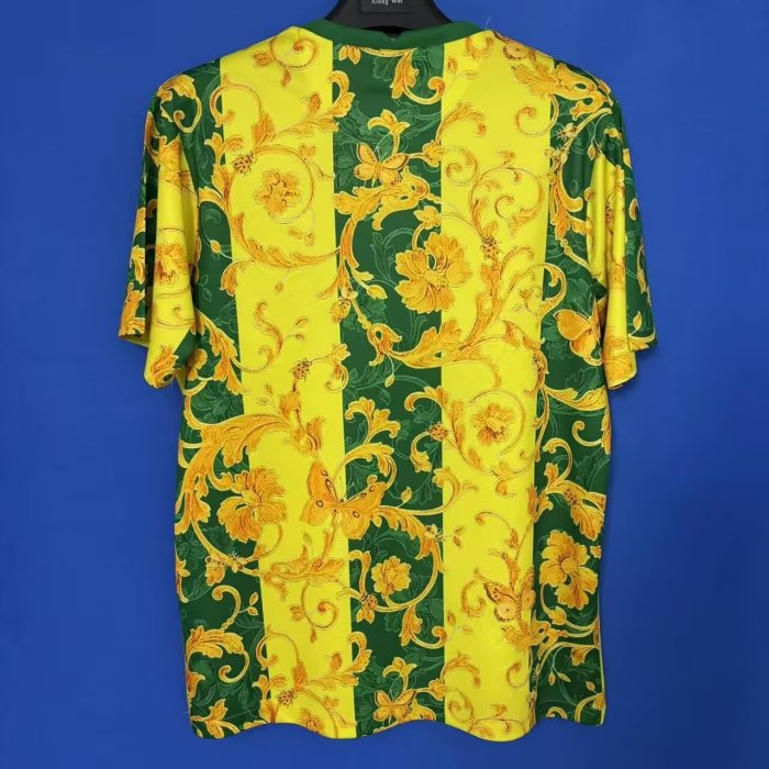 Fan Version 2025 Brazil Yellow/Green Soccer Jersey Brasil Camisetas de Futbol