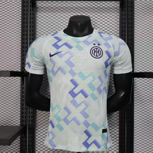 without Sponor Logo Player Version 2025-2026 Inter Milan Away Soccer Jersey Football Shirt