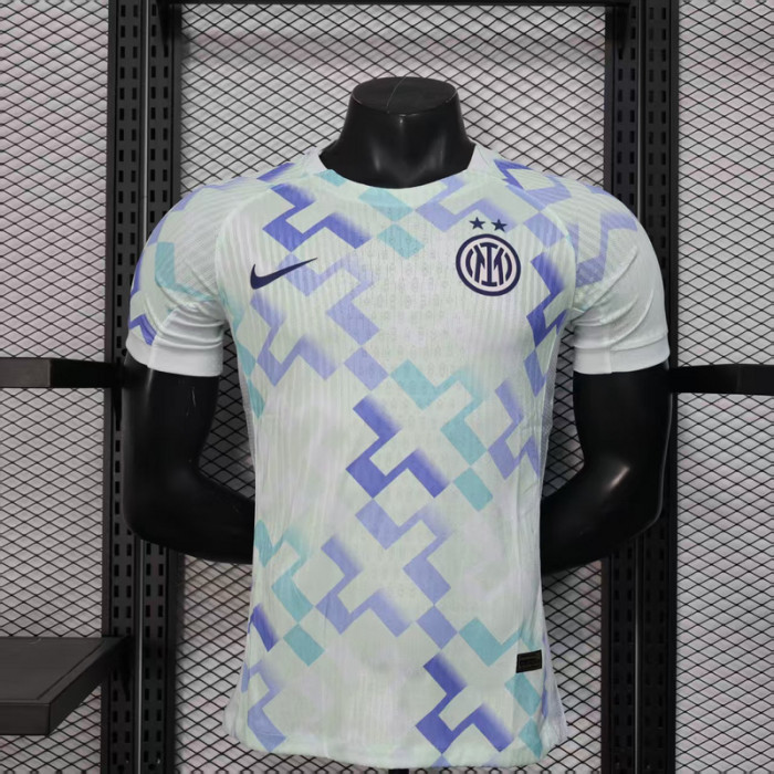 without Sponor Logo Player Version 2025-2026 Inter Milan Away Soccer Jersey Football Shirt