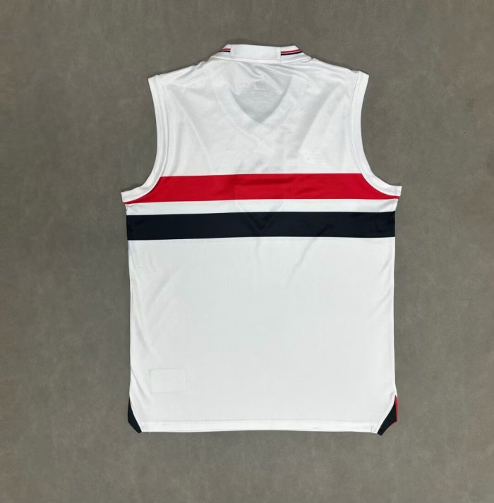 2025-2026 Sao Paulo White Soccer Vest