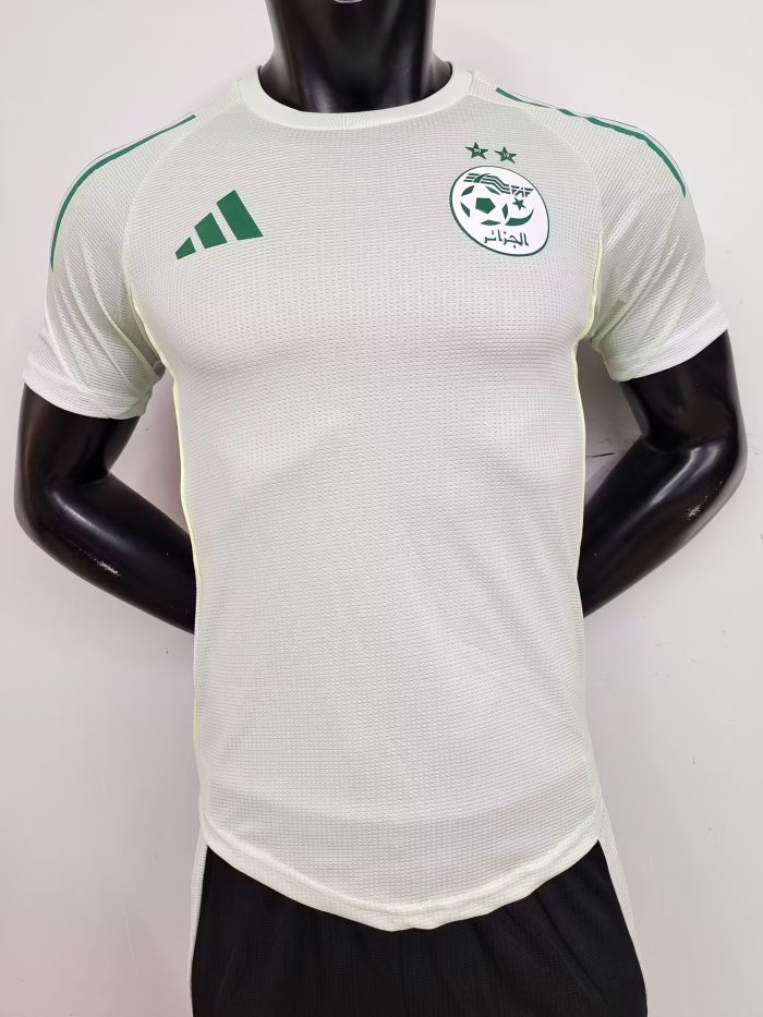Player Version 2025 Algeria White Special Edition Soccer Jersey Football Shirt