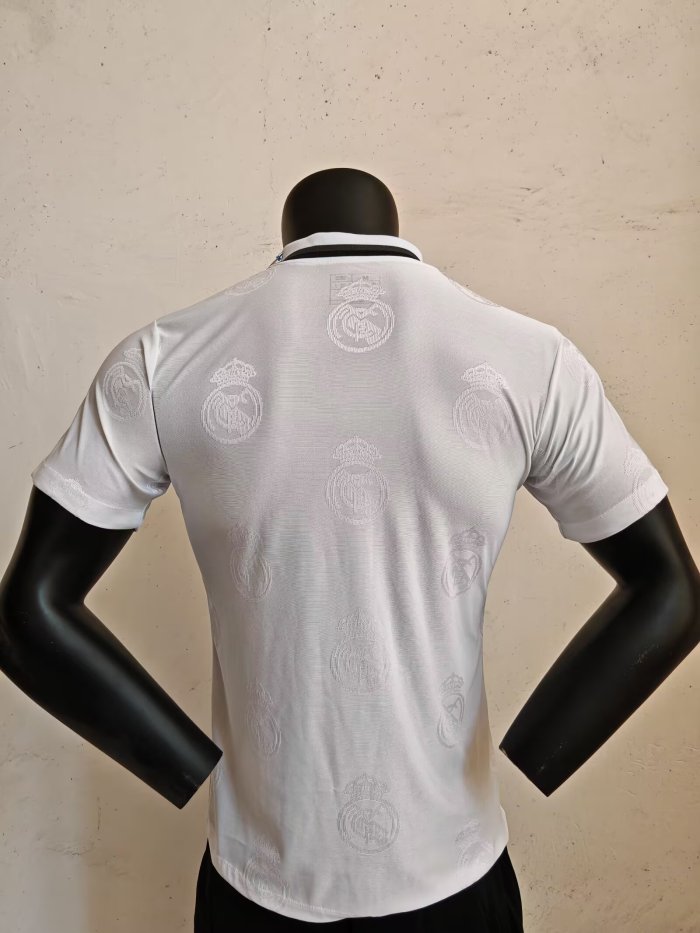 Player Version 2025-2026 Real Madrid White Special Edition Soccer Jersey Real Football Shirt