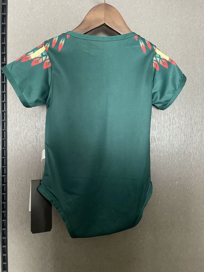 Baby Cloth 2025 Mexico Green/Red Soccer Jersey Baby Onesies