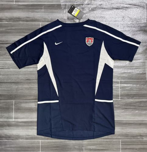 Retro Jersey USA 2002 Away Soccer Jersey United States Vintage Football Shirt