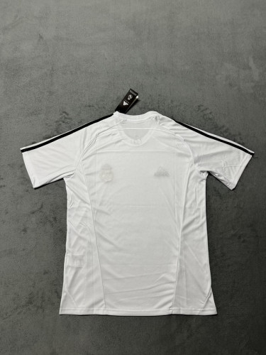 Fans Version 2025-2026 Real Madrid White Soccer Training Jersey Real Football Shirt
