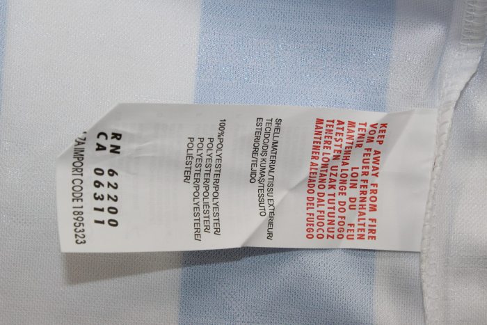 Retro Jersey 1997-1998 Argentina Racing Club 14 Home Soccer Jersey Vintage Football Shirt