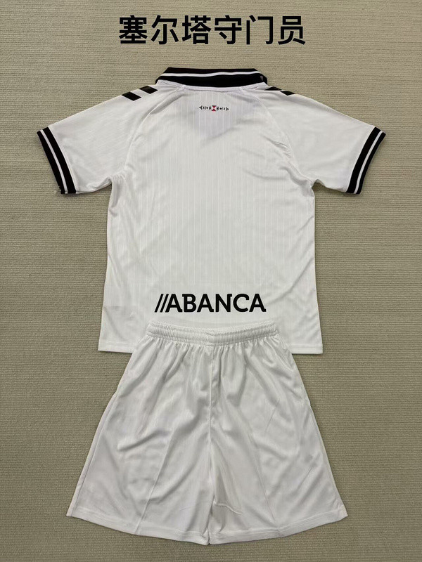 Adult Uniform 2025-2026 Celta 100th Anniversary Edition White Soccer Jersey Shorts Football Kit