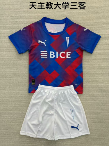 Adult Uniform 2025-2026 Catholic University Third Away Soccer Jersey Shorts Universidad Catolica Football Kit