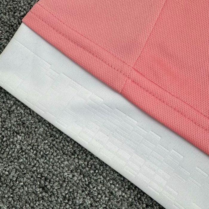 Retro Youth Uniform Kids Kit 2015-2016 Juventus Away Pink Soccer Jersey Shorts Child Football Set