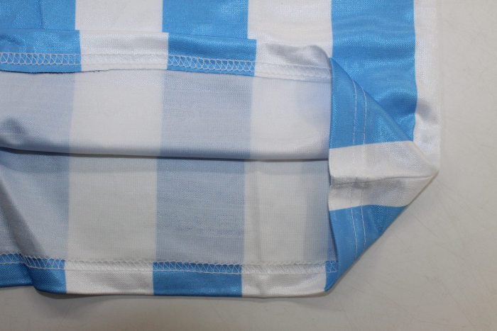 Retro Jersey 1997-1998 Argentina Racing Club 14 Home Soccer Jersey Vintage Football Shirt