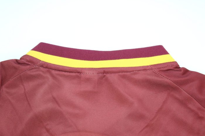 Retro Jersey 1997-1998 As Roma TOTTI 21 Home Soccer Jersey Vintage Football Shirt