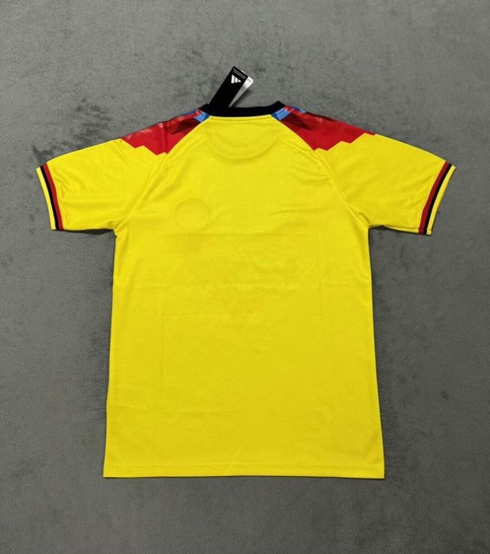 Fan Version 2025-2026 Club America Aguilas Yellow Souvenir Edition Soccer Jersey Football Shirt