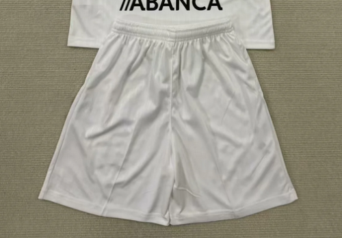 Fan Version 2025-2026 Celta 100th Anniversary Soccer Shorts White Football Shorts