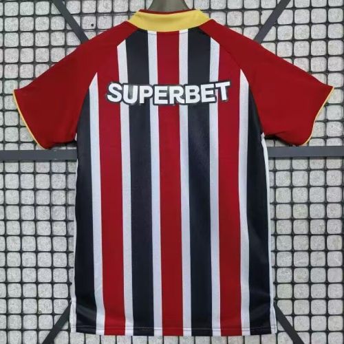 Fans Version 2025-2026 Sao Paulo Away Soccer Jersey Football Shirt