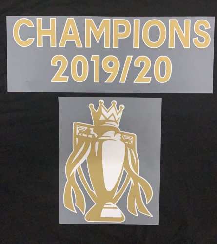 Champions 2019/20 Lettering