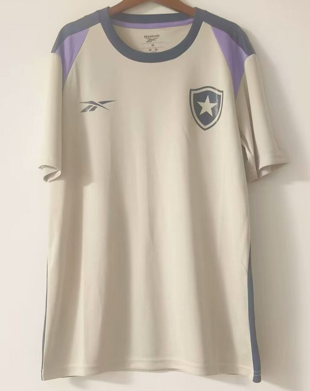 Fan Version 2025-2026 Botafogo Light Yellow Soccer Training Jersey Football Shirt