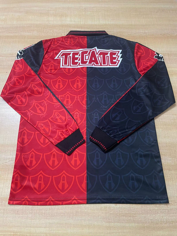 Long Sleeve Retro Jersey 1994-1995 Club Atlas Home Soccer Jersey Football Shirt