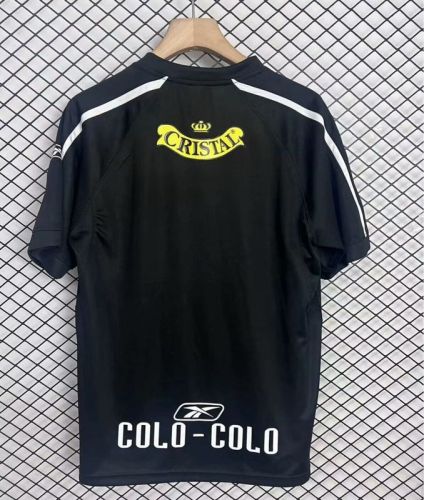 Retro Jersey 2005 Colo-Colo Away Black Soccer Jersey Vintage Football Shirt