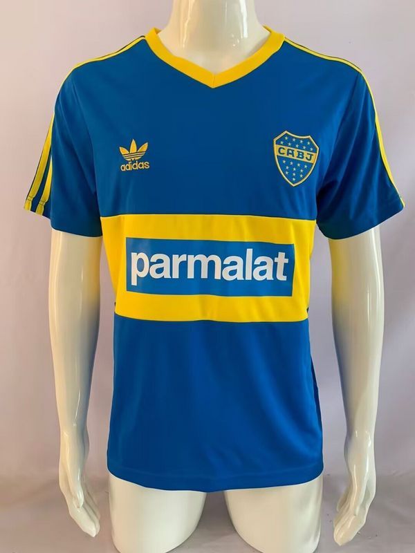 Retro Jersey 1992-1993 Boca Juniors Home Soccer Jersey Vintage Football Shirt