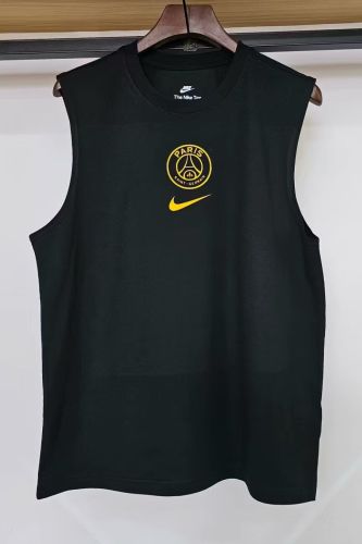 2025-2026 PSG Dark Cotton Soccer Vest Paris Football Maillot