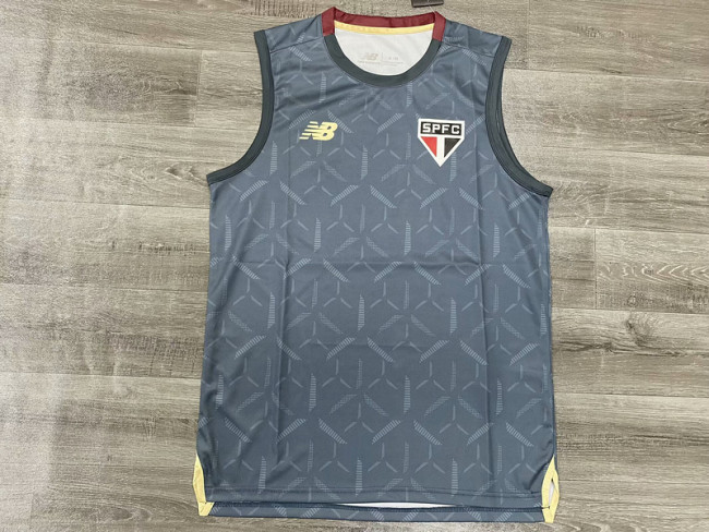 2025-2026 Sao Paulo Grey Soccer Vest