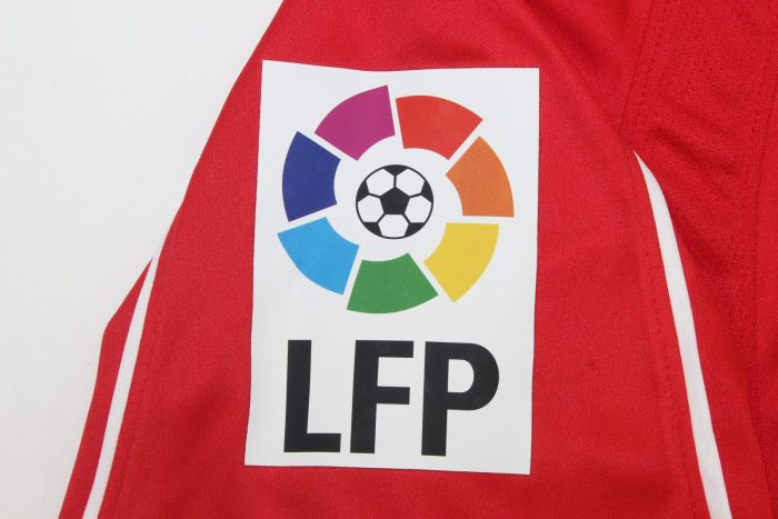 with Sponor Logo+Big LFP Patch Retro Jersey 2007-2008 Real Murcia Home Soccer Jersey Real Football Shirt