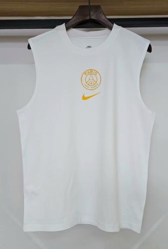2025-2026 PSG Dark Cotton Soccer Vest Paris Football Maillot