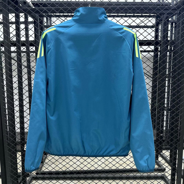 2025-2026 Mexico Dark Green Soccer Windbreaker Jacket Football Jacket