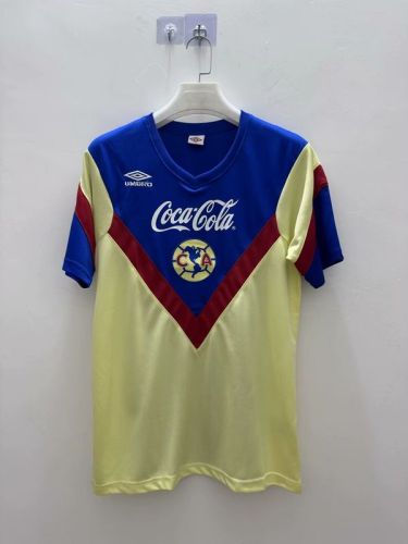Retro Jersey 1988 Club America Aguilas Home Soccer Jersey Vintage Football Shirt