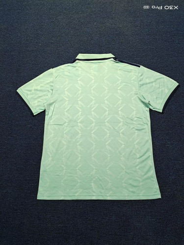 Fan Version 2025-2026 Manchester United Green Soccer Polo