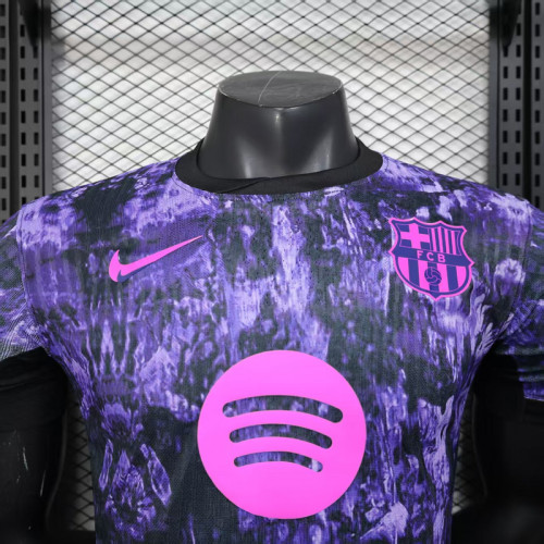 Barca Camisetas de Futbol Player Version 2025-2026 Barcelona Purple Soccer Training Jersey