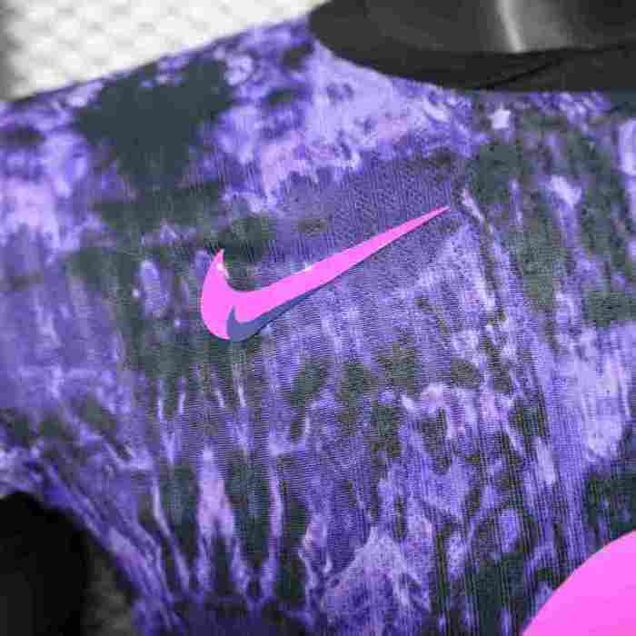 Barca Camisetas de Futbol Player Version 2025-2026 Barcelona Purple Soccer Training Jersey