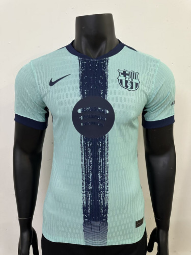 Barca Camisetas de Futbol Player Version 2025-2026 Barcelona Green Soccer Training Jersey