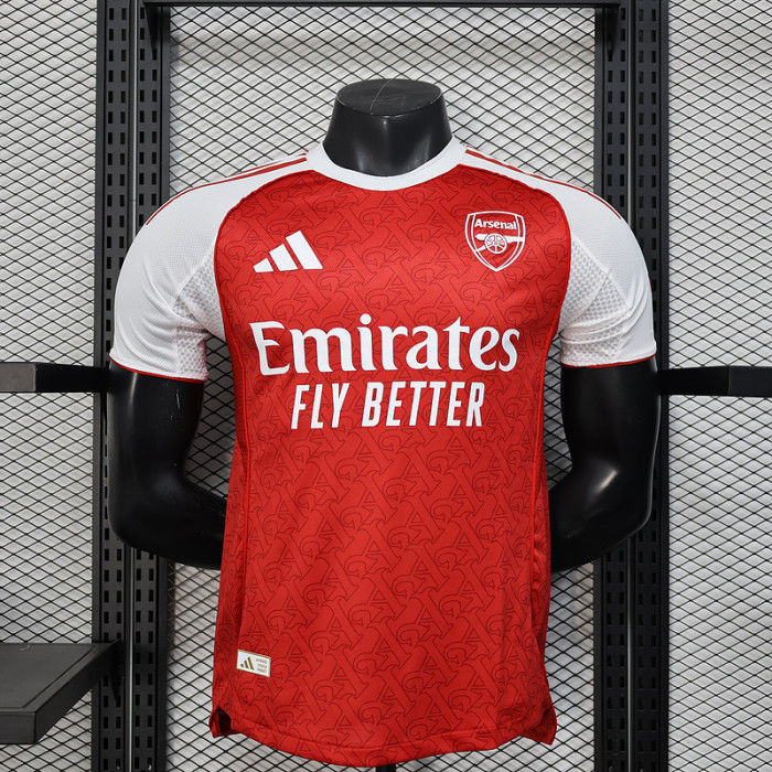 Player Version 2025-2026 Arsenal Home Footbal Shirt Soccer Jersey