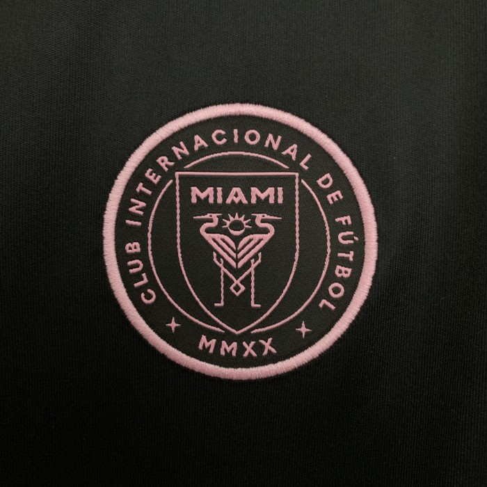 Women 2025-2026 Inter Miami Away Black Soccer Jersey Girl Football Shirt