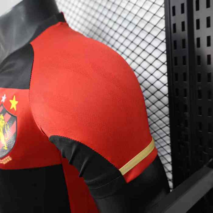 Player Version 2025-2026 Recife Home Soccer Jersey Football Shirt