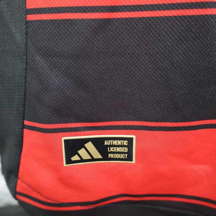 Fan Version 2025-2026 Flamengo Home Soccer Training Vest