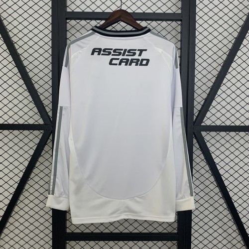 Long Sleeve 2025-2026 Colo-Colo Home Soccer Jersey Football Shirt