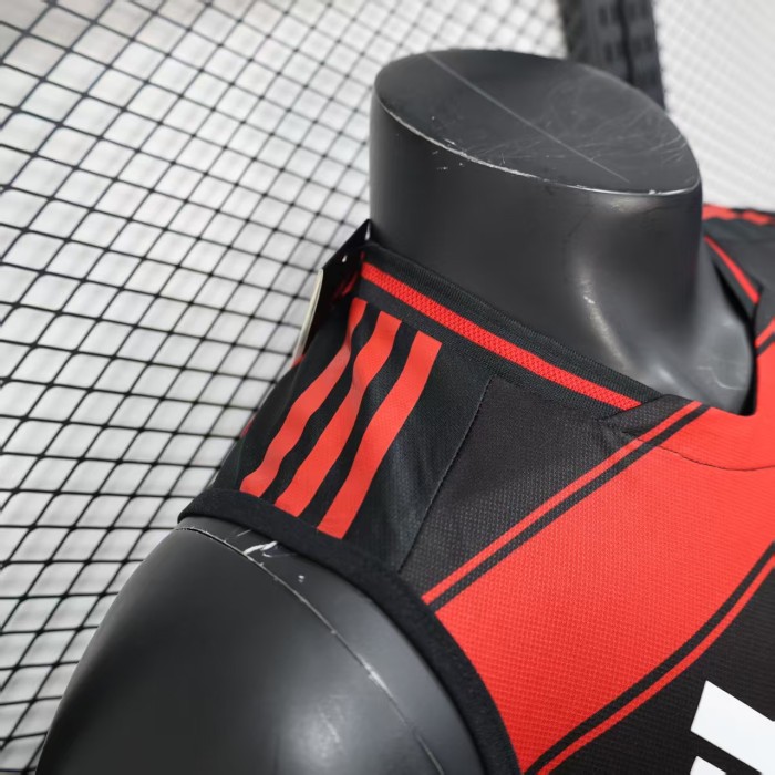 Fan Version 2025-2026 Flamengo Home Soccer Training Vest