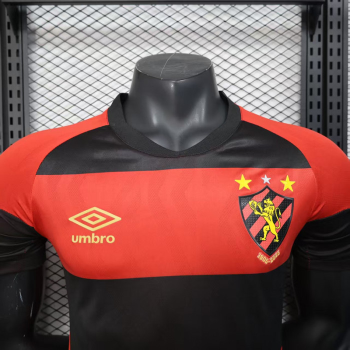 Player Version 2025-2026 Recife Home Soccer Jersey Football Shirt