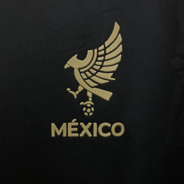 Women 2025 Mexico Black Special Edition Soccer Jersey Girl Football Shirt