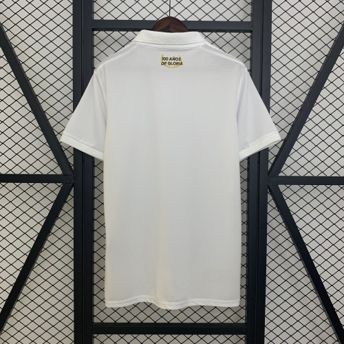 Fan Version 2025-2026 Colo-Colo 100th Anniversary White Soccer Jersey Football Shirt