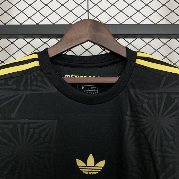 Women 2025 Mexico Black Special Edition Soccer Jersey Girl Football Shirt