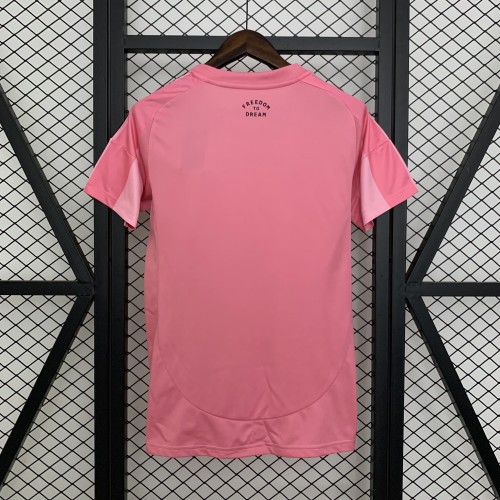 Women 2025-2026 Inter Miami Home Soccer Jersey Girl Football Shirt