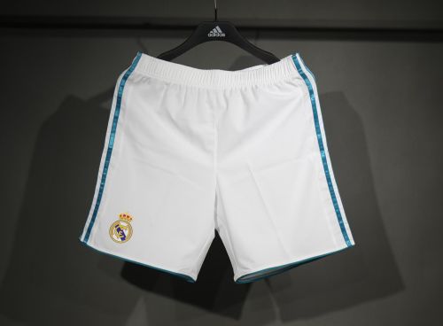 Player Version Retro Shorts 2016-2017 Real Madrid Home Soccer Shorts Football Shorts