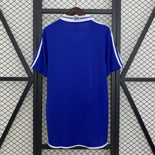 Retro Jersey 2001-2002 Schalke 04 Home Soccer Jersey Vintage Football Shirt